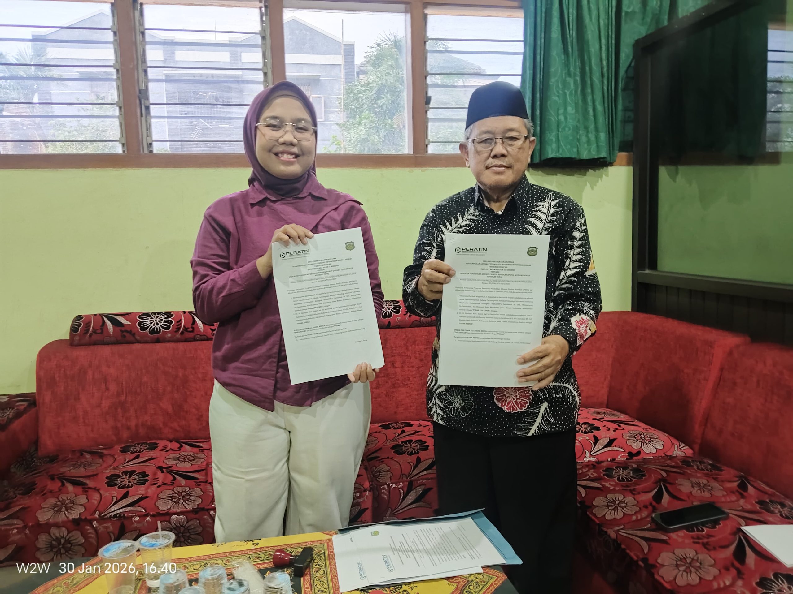 Fakultas Syariah IAI Al-Khoziny Jalin Kerja Sama dengan PERATIN, Buka Akses PKPA Terjangkau bagi Lulusan HKI